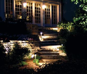 Gainesville, Lake of Manassas, Harmony Outdoors local contractor for landscape lighting, LED lights, lawn sprinklers, irrigation services, design and installation, spring and fall annual services 